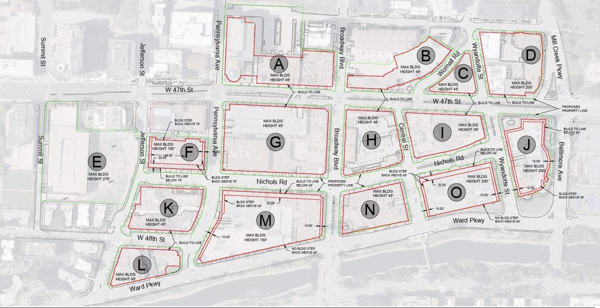 Gillon Property Group wants to construct new buildings that are 15 to 20 stories tall on the Country Club Plaza.