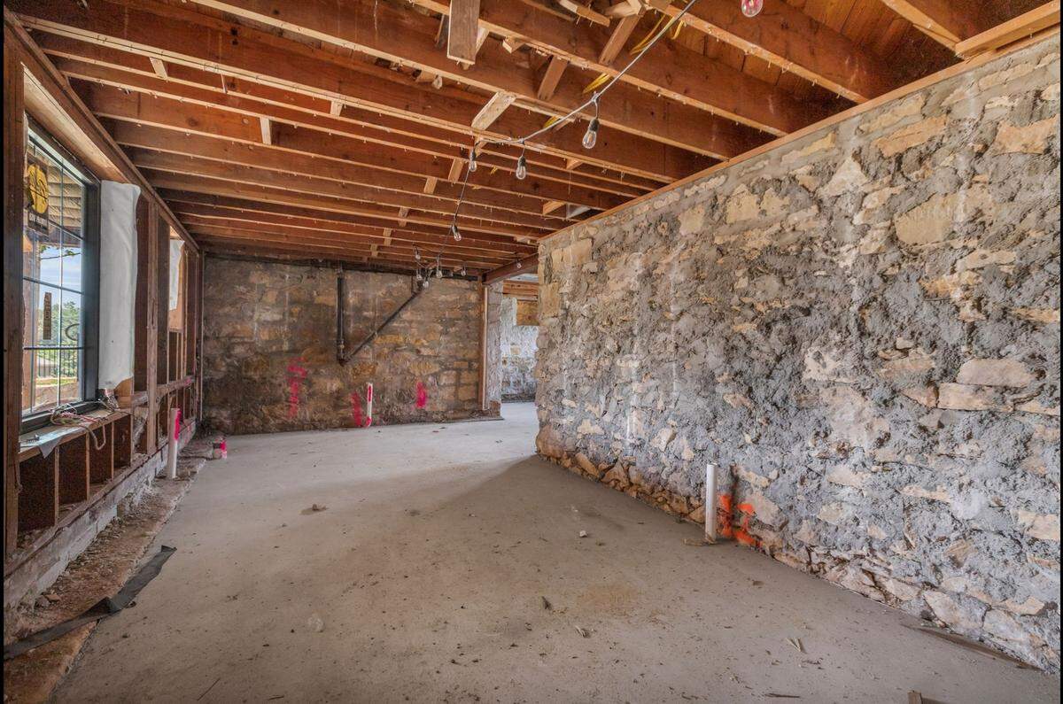 The home at 12811 W. 71st St., in Shawnee, was featured on HGTV’s Bargain Mansions and has a basement wine cellar, which was built in 1865. It’s on sale for $1.5 million.