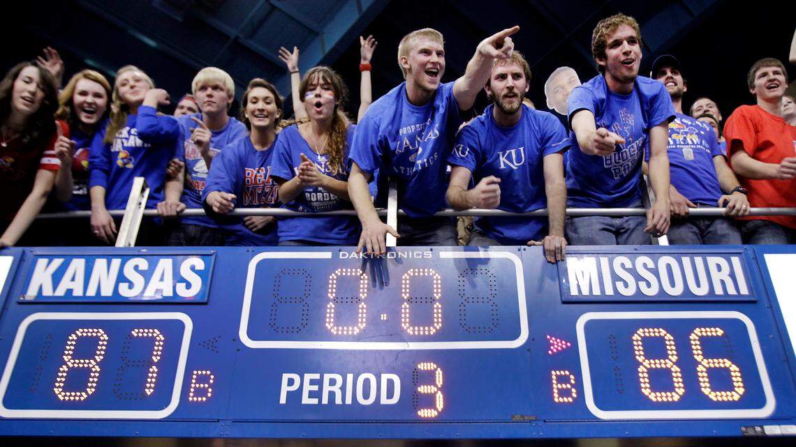 ‘My ears rang for a day and a half’: KU’s 2012 comeback win vs. Mizzou fueled by crowd