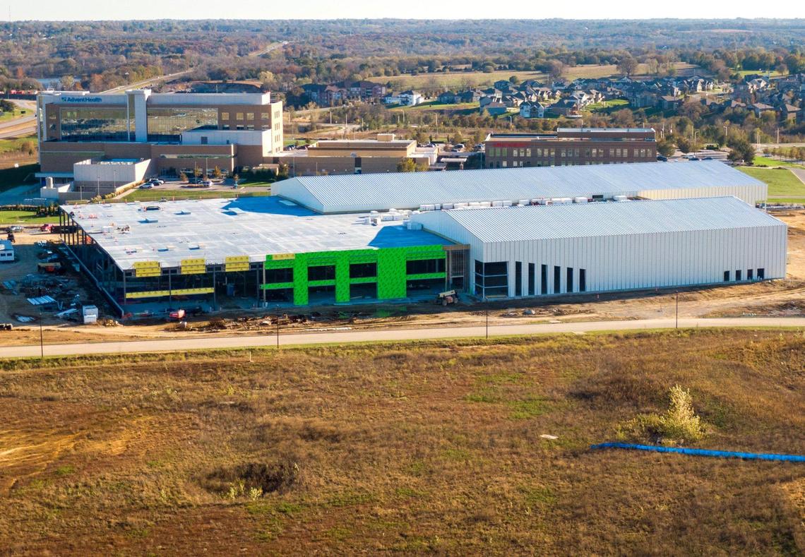 The AdventHealth Sports Park is being built in two phases.