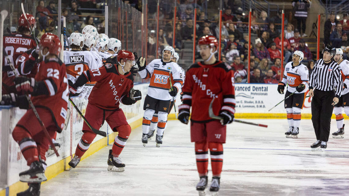 High-scoring Kansas City Mavericks sit 3rd in their division; Teddy Bear Game is Friday