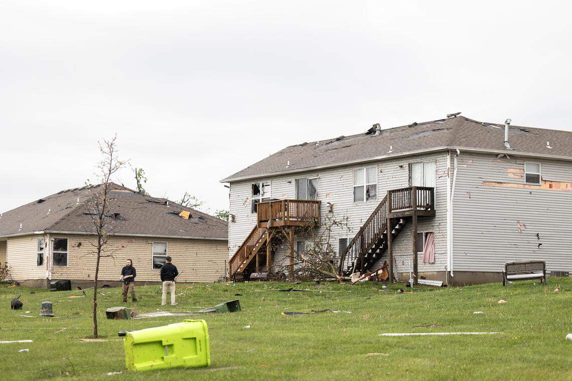A tornado did significant damage to a Belton neighborhood off Mullen Road Friday evening.