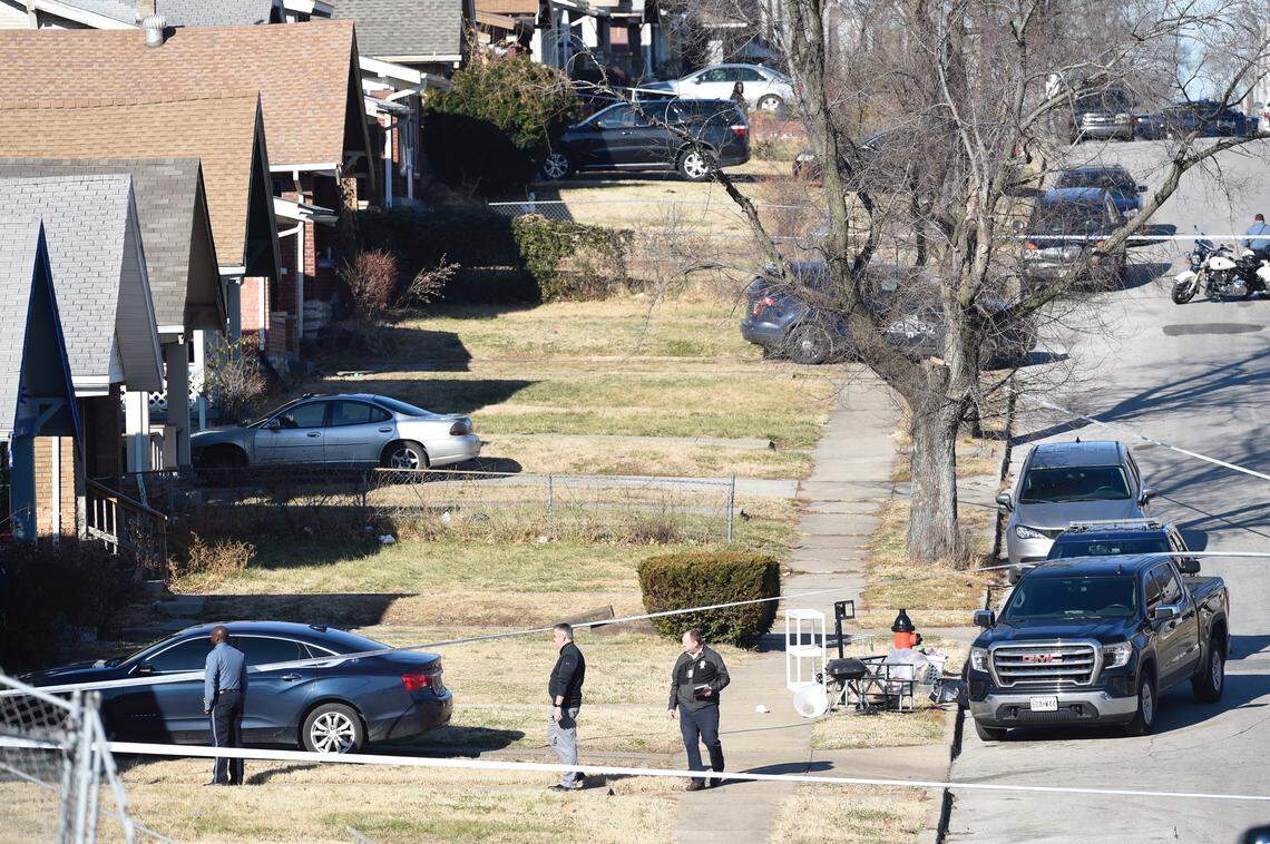 A police shooting Tuesday was investigated in the 4100 block of College Avenue in Kansas City. One person was killed.