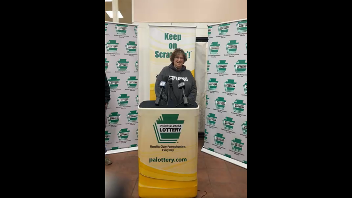 Penny Reep shares her story after winning a $3 million lottery prize.