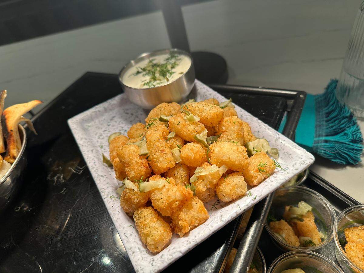 The Kansas City Current will be serving “pickle tots” at home matches at CPKC Stadium this season.
