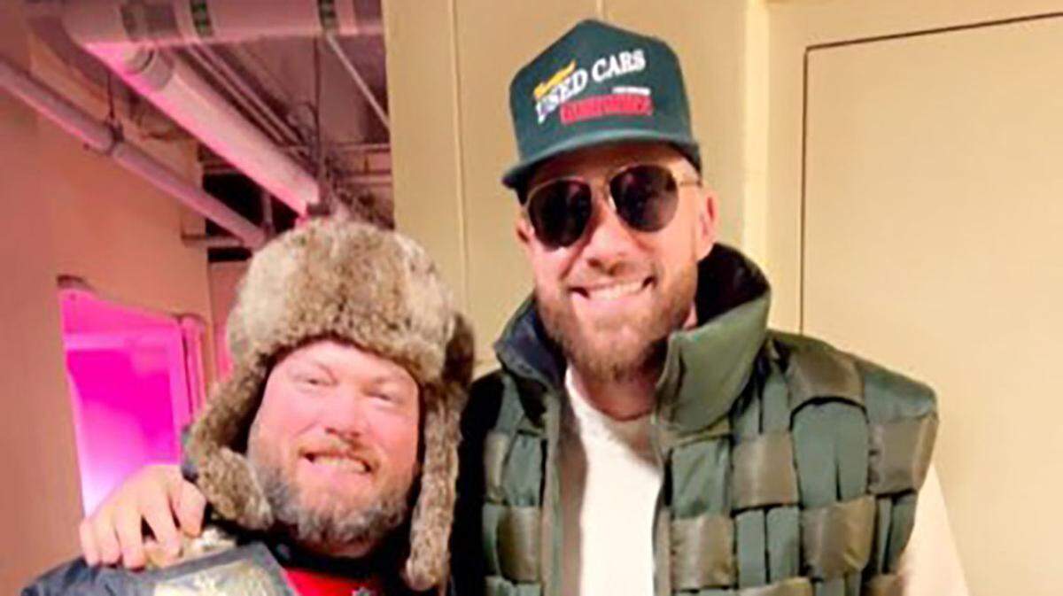 David Leach and Travis Kelce