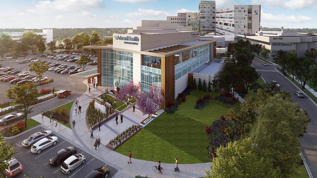 AdventHealth Shawnee Mission breaks ground next week on a $76.5 million cancer center in Merriam that will replace its current cancer center in a medical office building. Designed by Hoefer Welker architecture firm in Leawood, the center will have new spaces for radiation oncology, infusion therapies, labs, rehabilitation services, a pharmacy and clinics for providers, the hospital said.