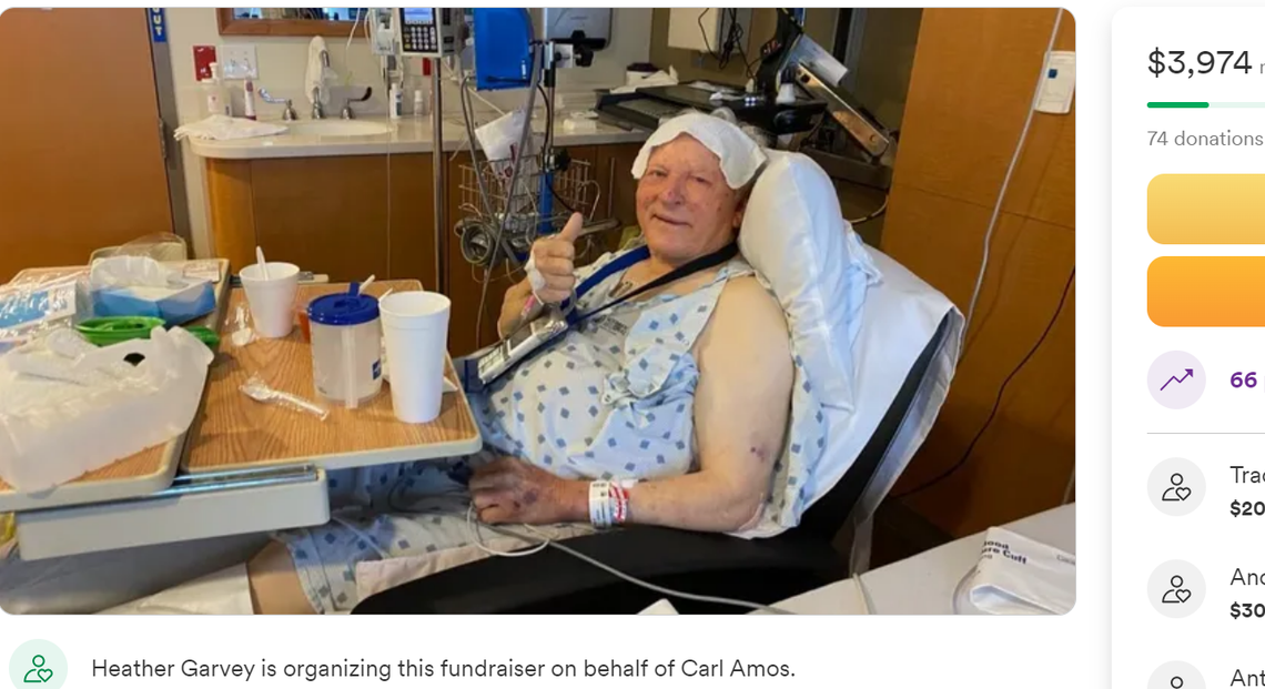 An 81-year-old Oklahoma man was attacked by a swarm of bees for three hours, his family says.