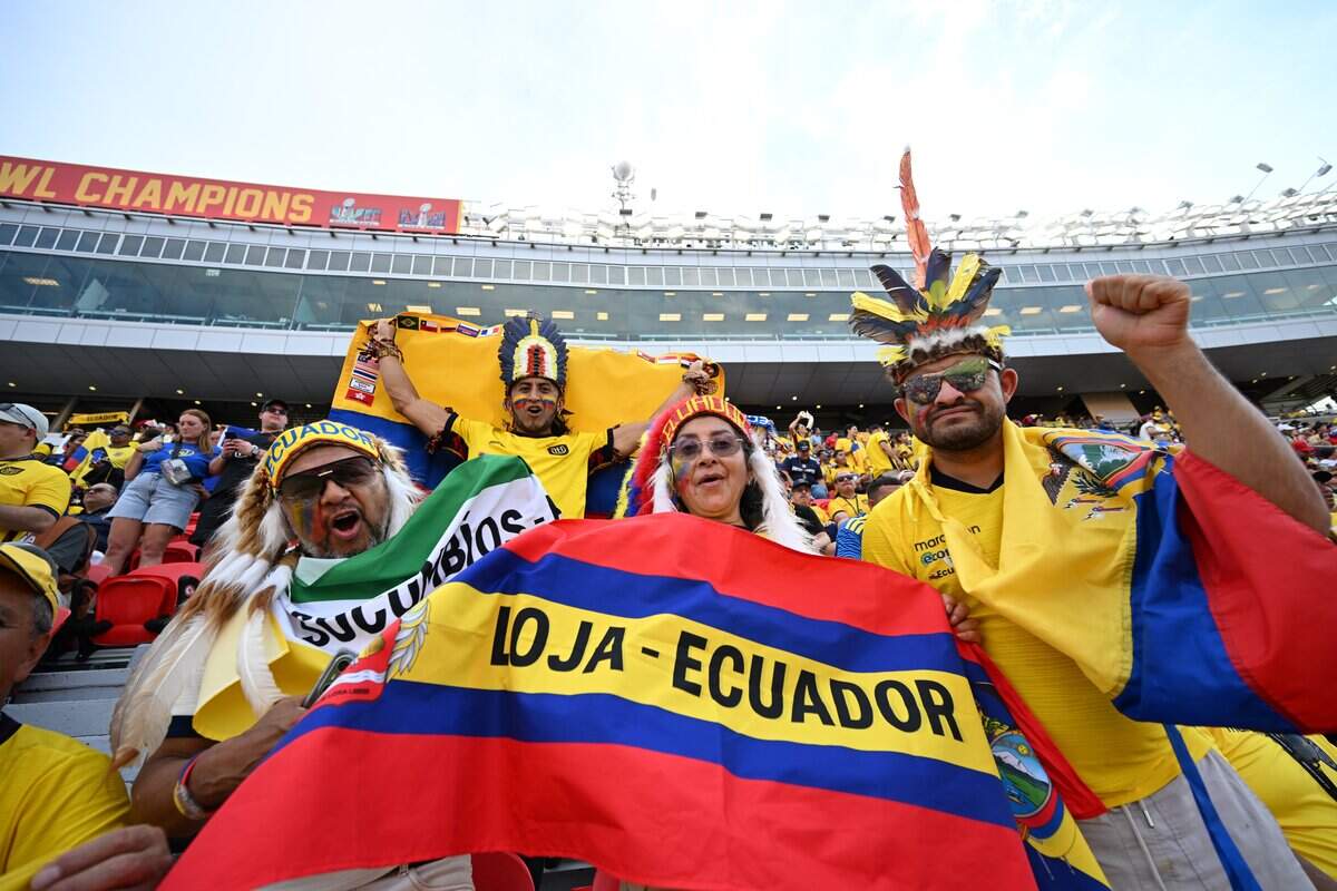 Ecuador vs. Curaçao FIFA World Cup group-stage soccer match at Kansas City (Arrowhead) Stadium in Kansas City on Saturday, June 20, 2026.