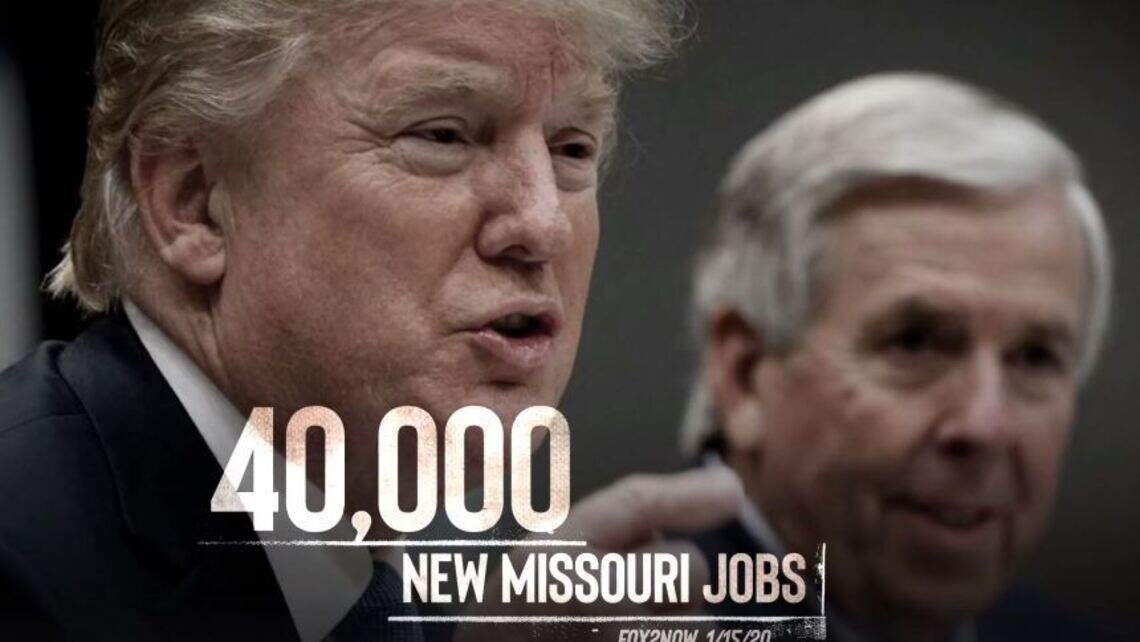Trump, Parson’s friend in rural Missouri TV ads, is left out of Kansas City versions