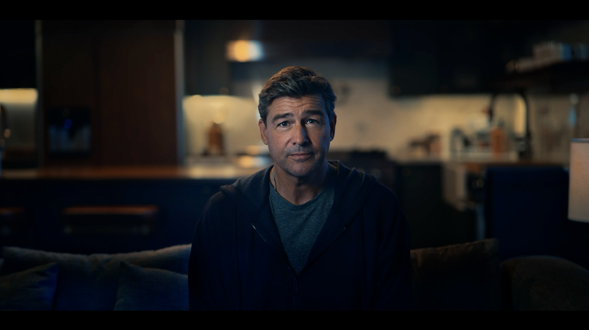 Actor Kyle Chandler in a spot for United Airlines.