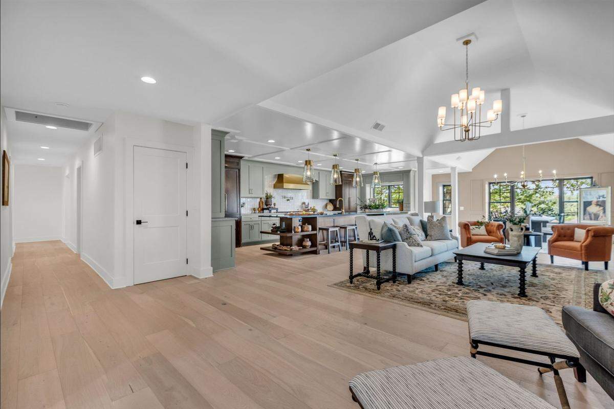 The home, located at 12811 W. 71st St., in Shawnee, was featured on HGTV’s Bargain Mansions. It’s on sale for $1.5 million.