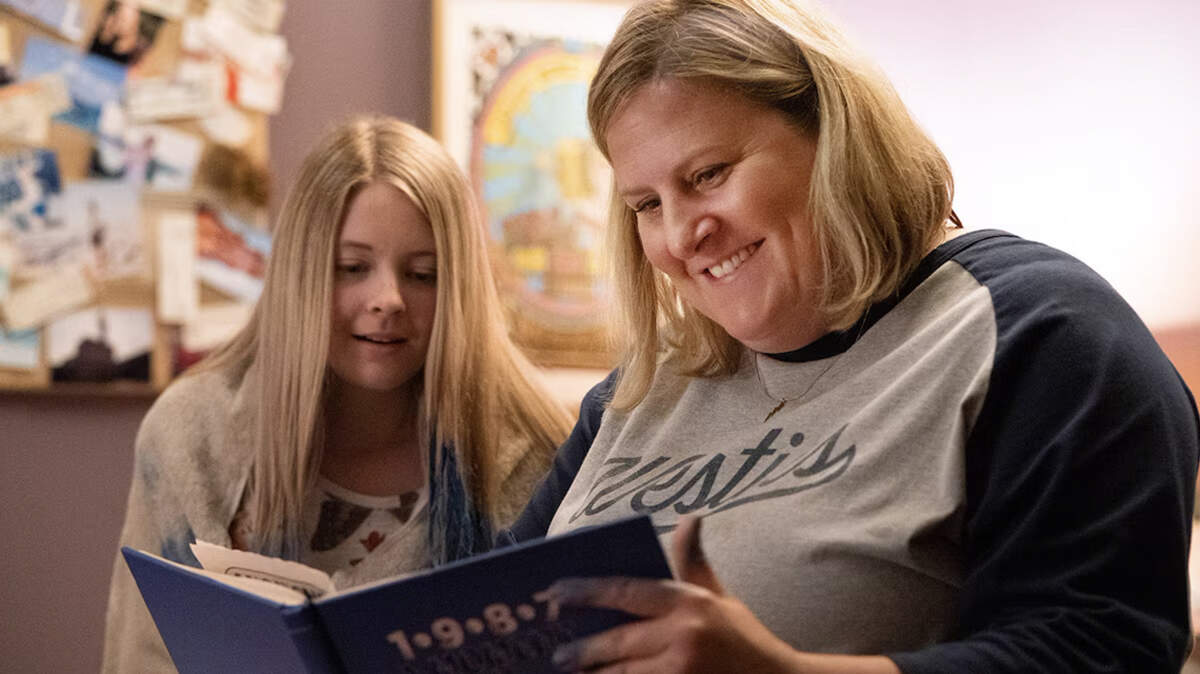 Bridget Everett, right, in "Somebody Somewhere"