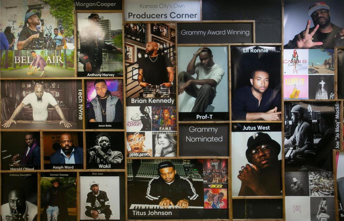 Local record producers are highlighted at the ASX “House of Hits.”