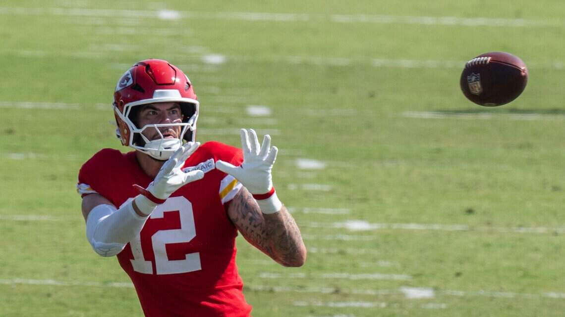 Chiefs’ Jared Wiley says he finally feels like himself after long ACL recovery
