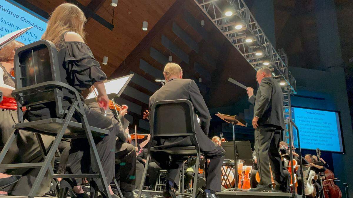 Kirt Mosier will conduct this year’s Silver Screen Holiday concert at 3 p.m. Dec. 14 at the John Knox Village Pavilion.