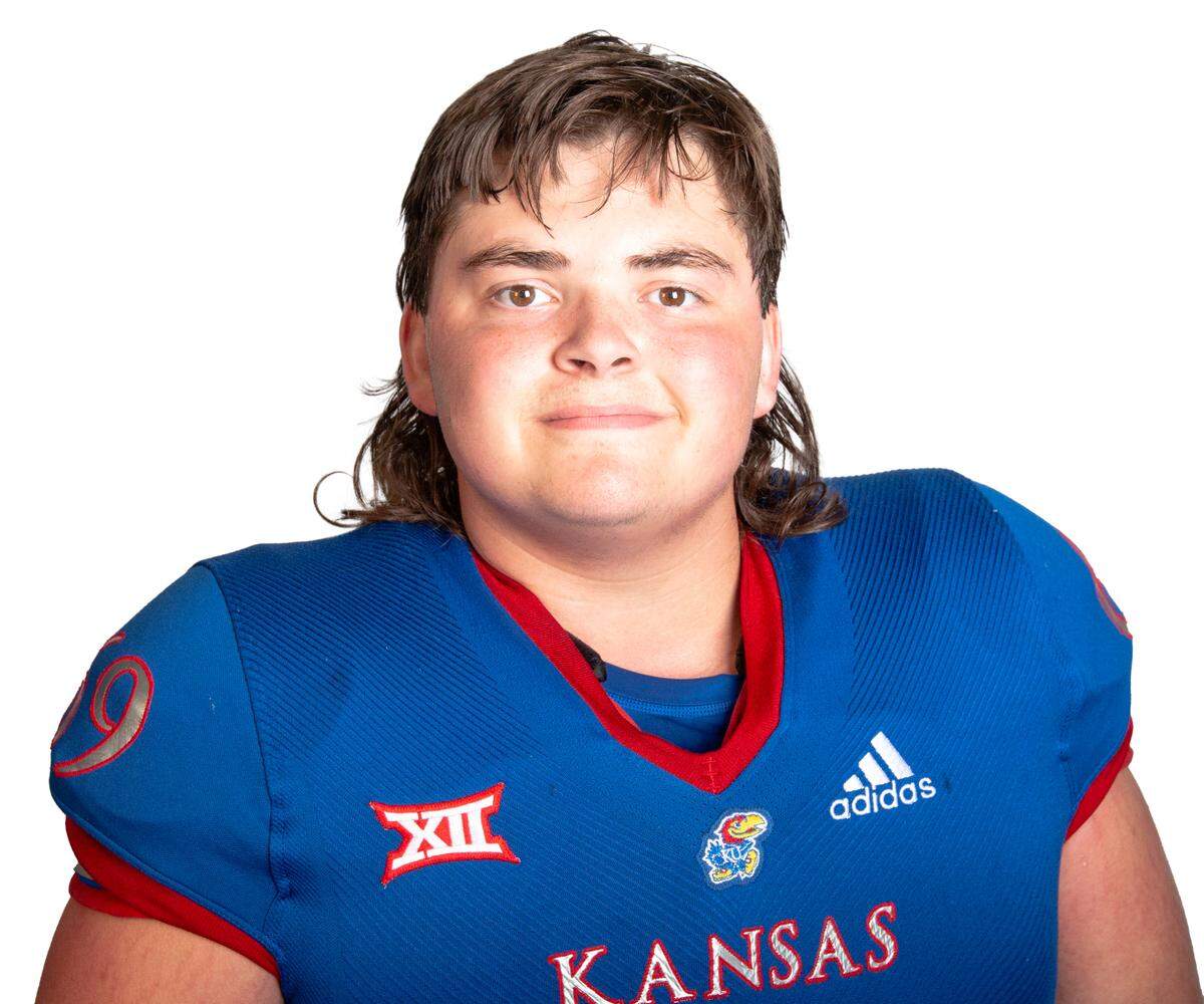 Kansas football offensive lineman Joe Krause was arrested Monday, July 24, 2023, according to the Douglas County Sheriff’s Office booking logs.