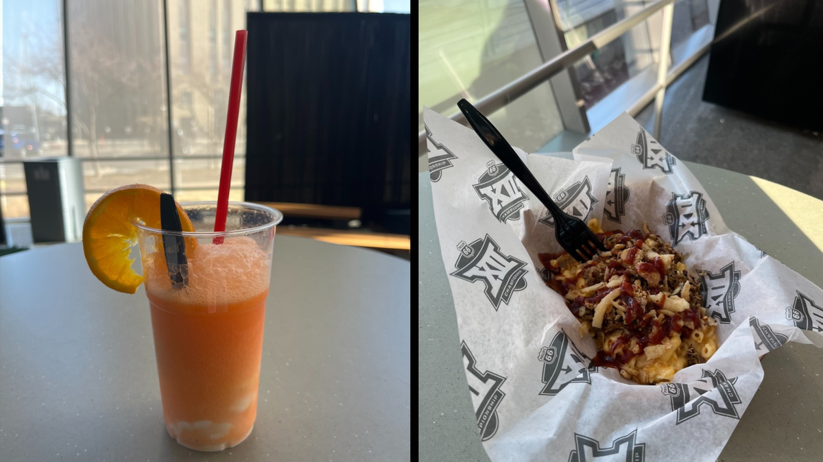 The Citronaut Drink and the Big Jay Loaded Mac and Cheese are going head-to-head for our Big 12 Tournament taste test. 