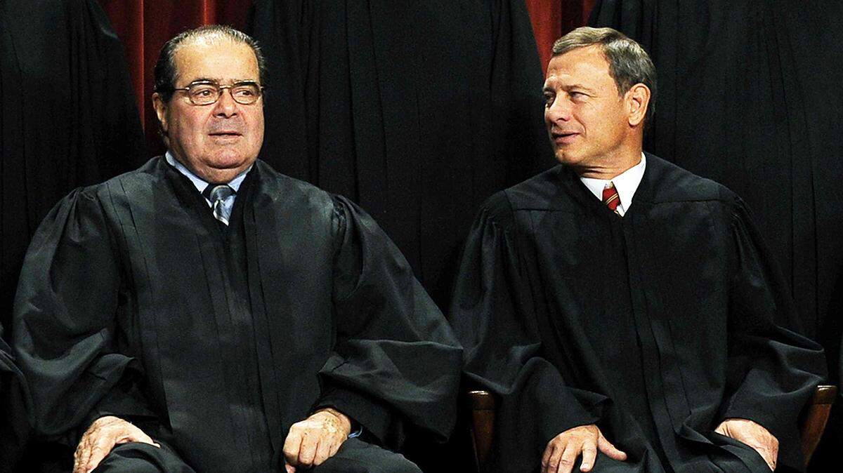 John Roberts and Neil Gorsuch suggested the famous originalist “began to express doubts” about the watershed regulation case. That’s simply not true.