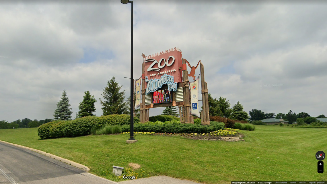 Columbus Zoo and Aquarium, where a baby mandrill was recently born.