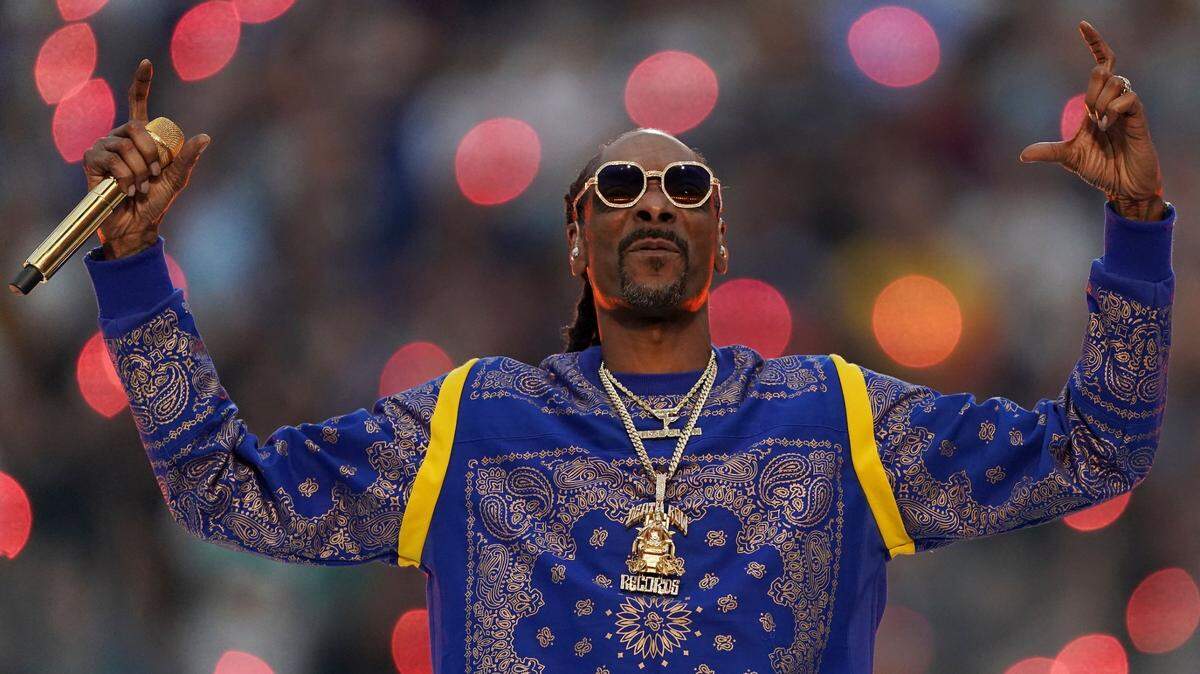 Snoop Dogg, who performed during halftime of the Super Bowl in February, will play at Azura Amphitheater on April 22.