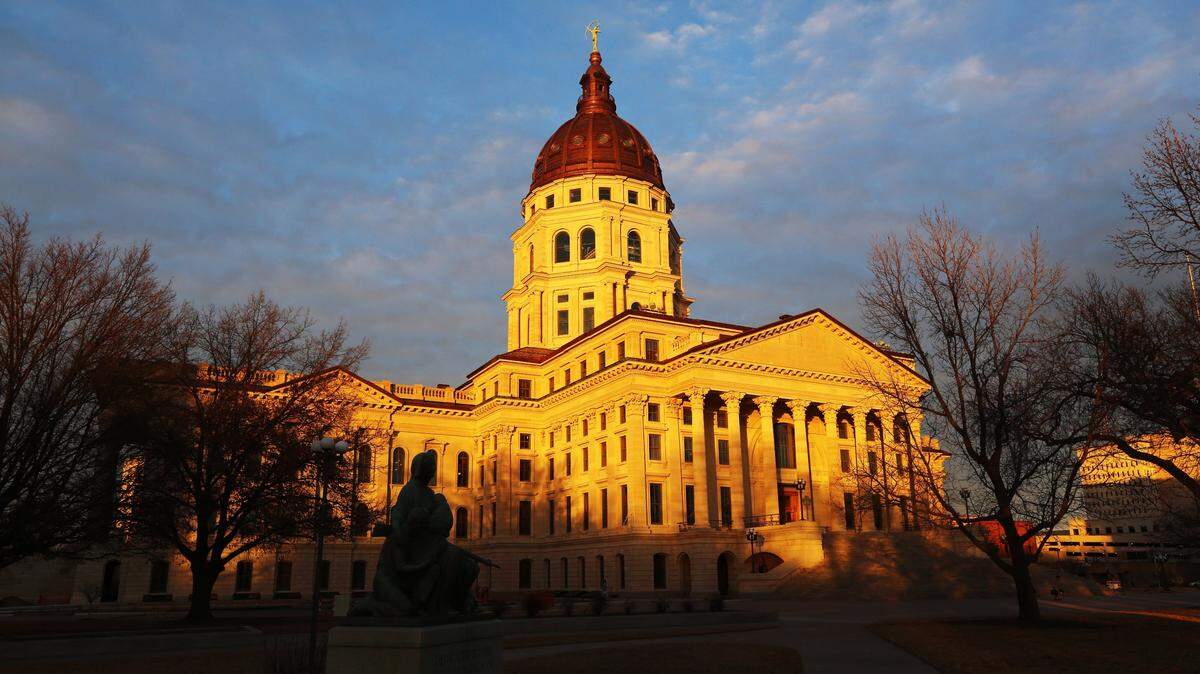 The Kansas Statehouse