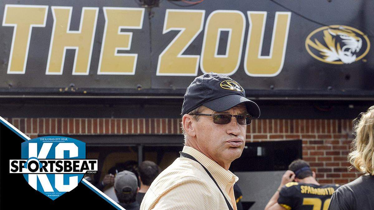 Today’s SportsBeat KC podcast features Missouri athletic director Jim Sterk.