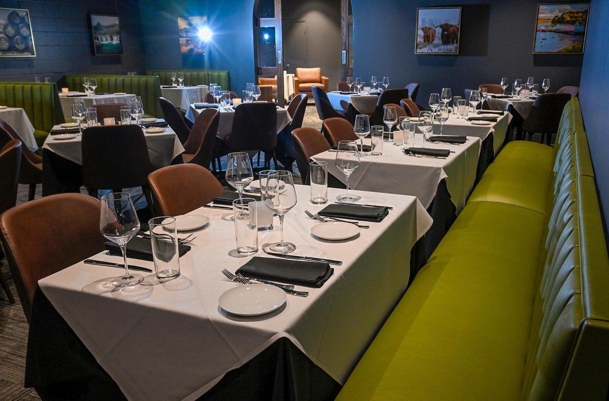 The dining room at McGregor’s Bistro, 11300 W. 135th St., in Overland Park.
