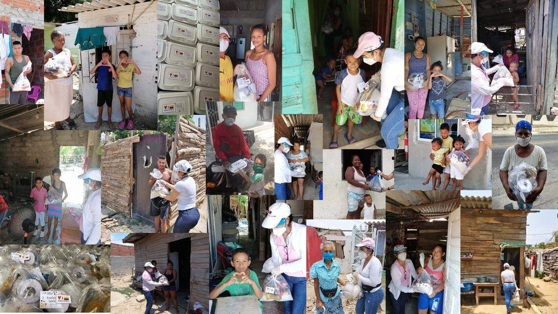 University of Kansas senior Camila Ordóñez Vargas’s campaign “Amor X Locombia” donates meals, snacks and food baskets to Colombians affected by the COVID-19 pandemic.