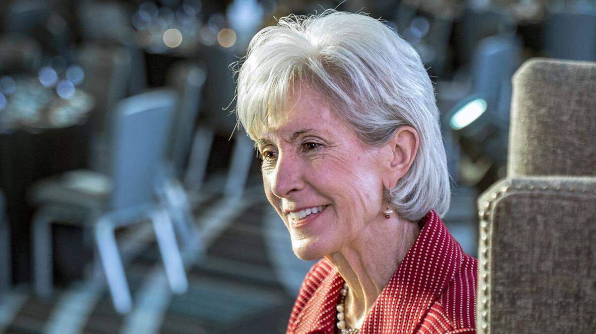 Former Kansas Gov. and U.S. Health and Human Services Secretary Kathleen Sebelius