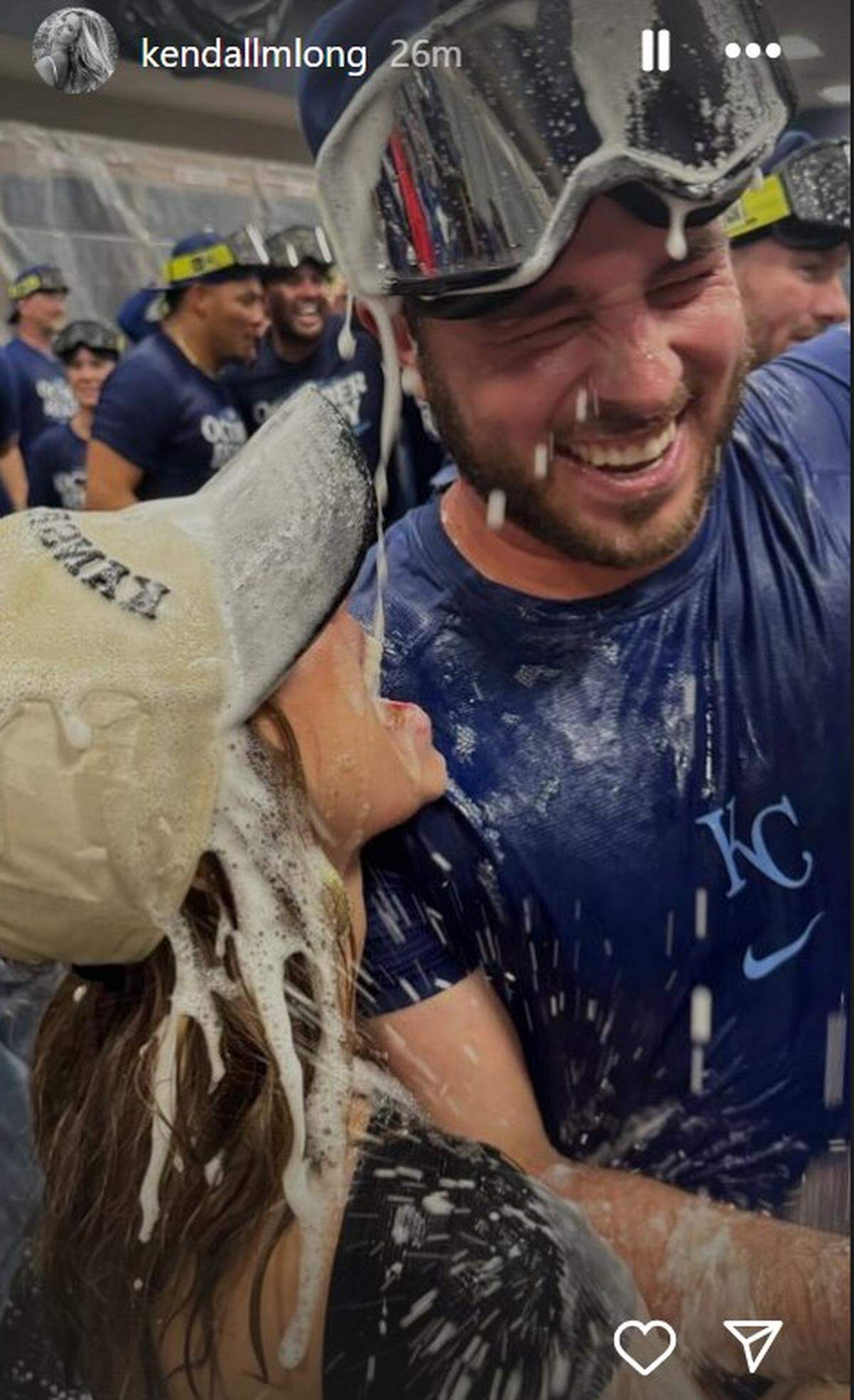 Kendall Long and husband, Sam Long.