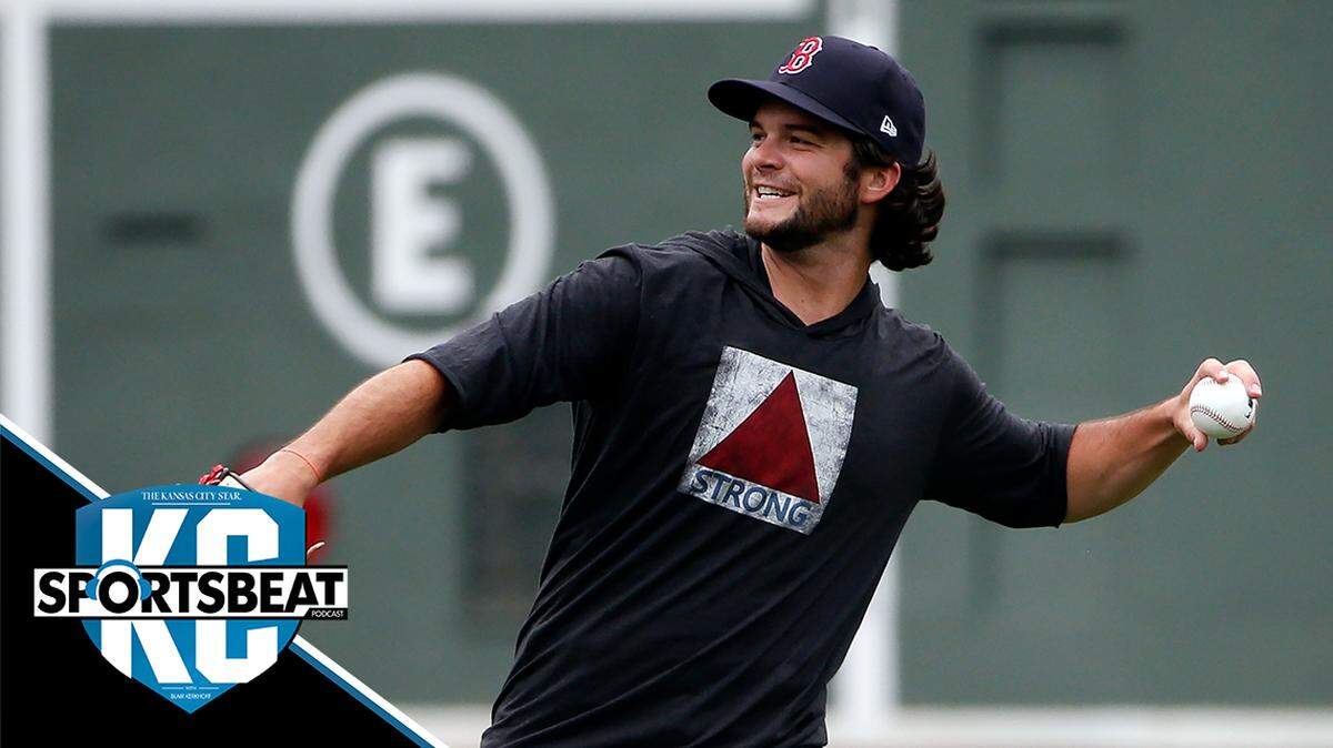 Andrew Benintendi is the Royals’ new left fielder.
