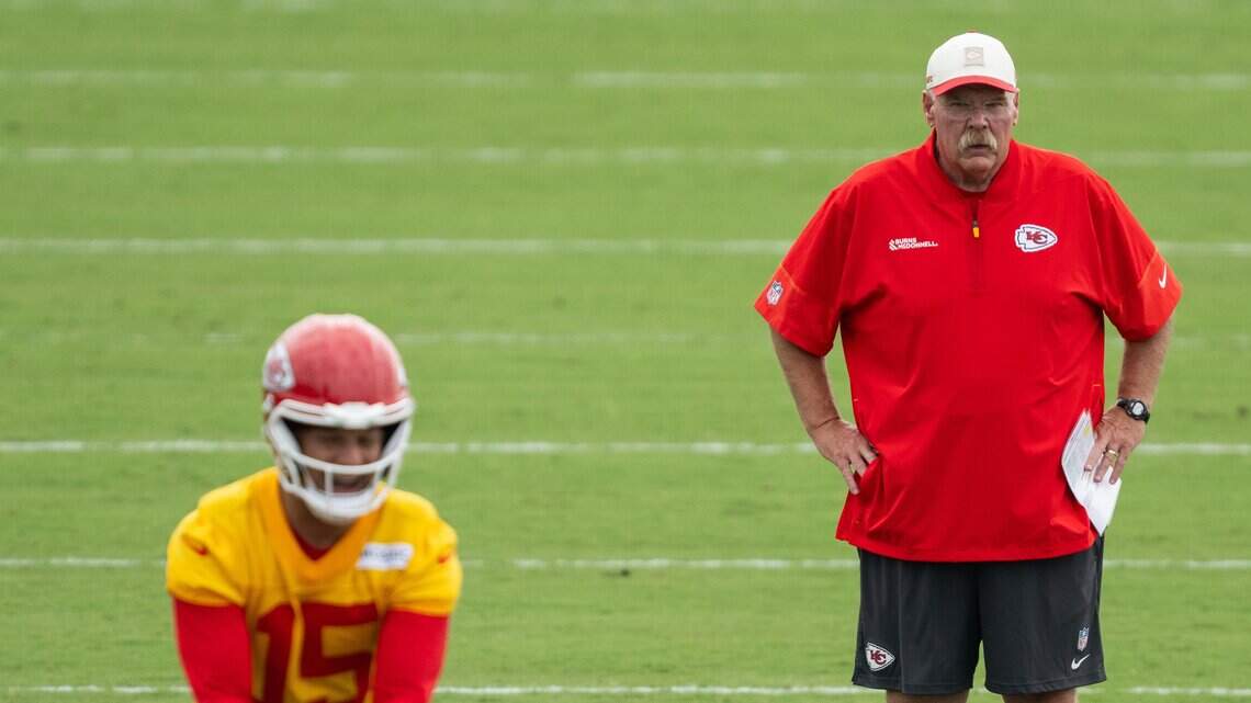 Andy Reid urges fans to put aside state-line concerns about Chiefs’ new stadium