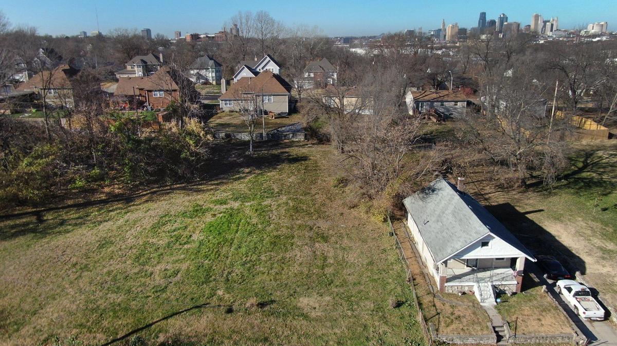 Vacant Land Bank lots in Kansas City’s Washington Wheatley neighborhood.