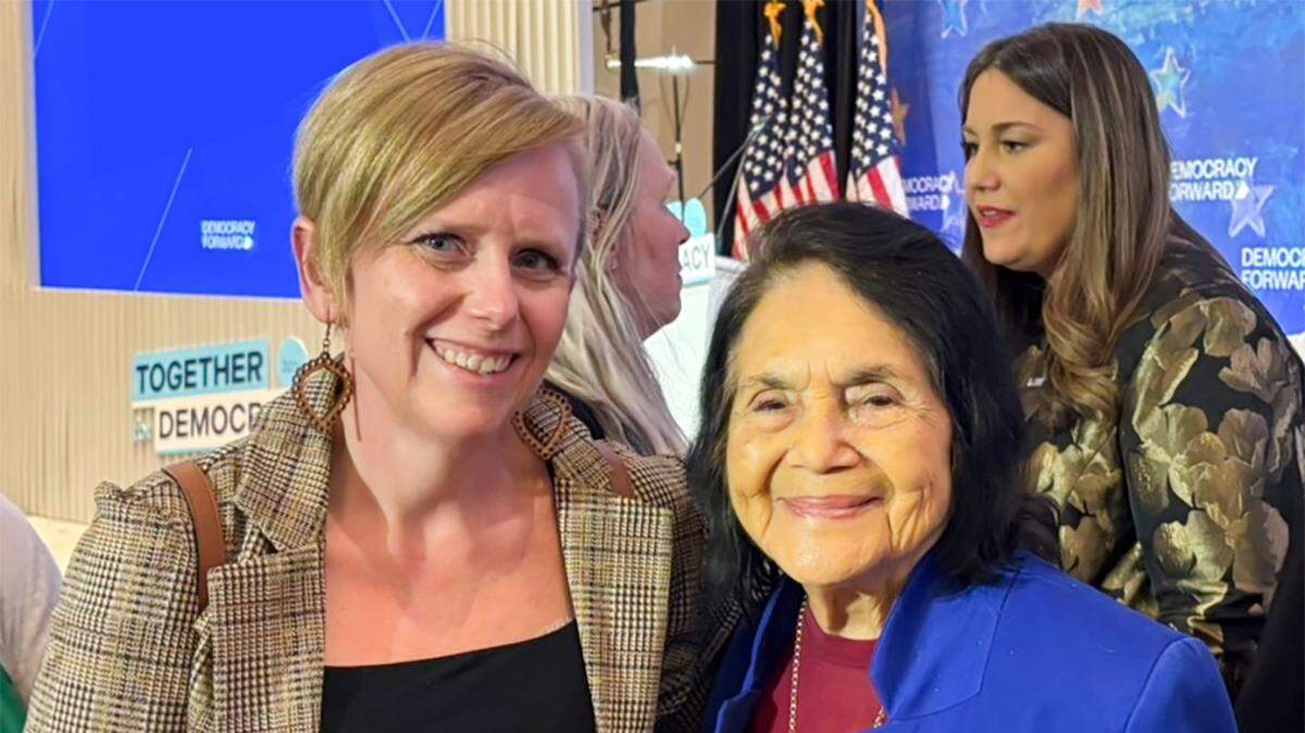 Michelle McCormick and Dolores Herta