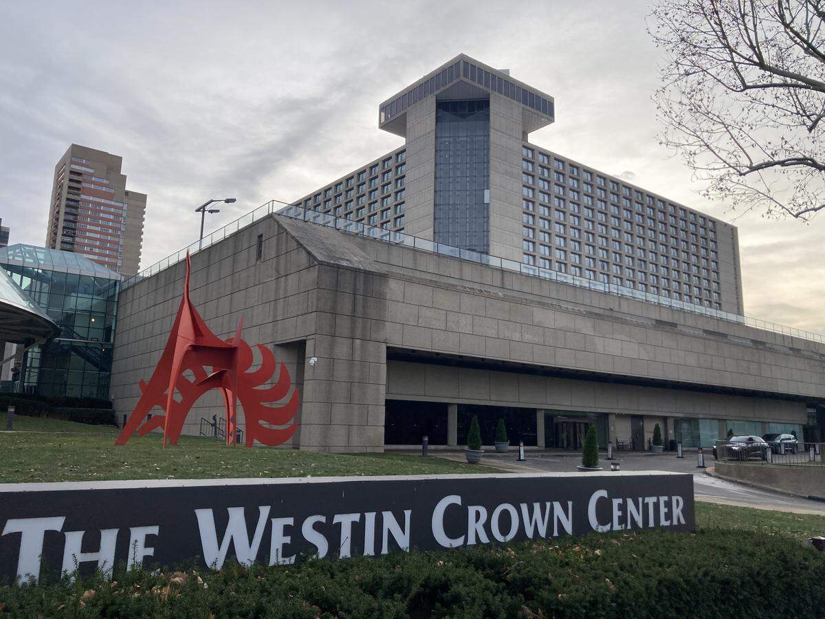 The Westin Crown Center Hotel is one among several in Kansas City that have already sold out for the month-long FIFA World Cup in Kansas City between mid June 2026 and mid July.