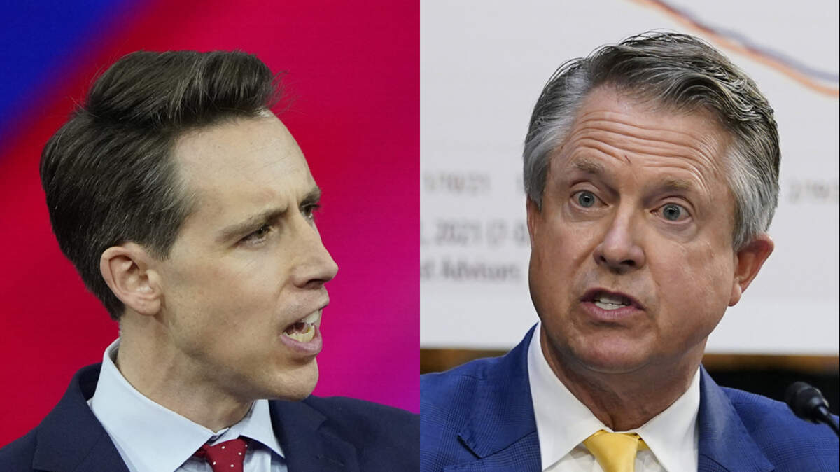 Sen. Josh Hawley wants to move the conversation to petroleum, while Sen. Roger Marshall adds American abortion politics into the mix.