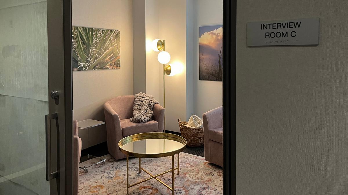 The Kansas City Police Department unveiled a “soft interview room” Thursday that will be used to interview survivors of sexual assault and trauma. Police worked with Project Beloved, a Texas-based nonprofit, to create the room intended to help survivors feel more comfortable during police interviews.