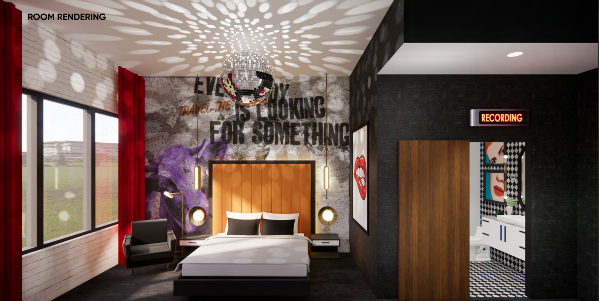 The Riff, a boutique hotel, will open in downtown Kansas City in 2026.