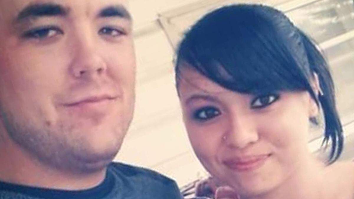 Ryan Morton and his childhood friend Aiza Evans.