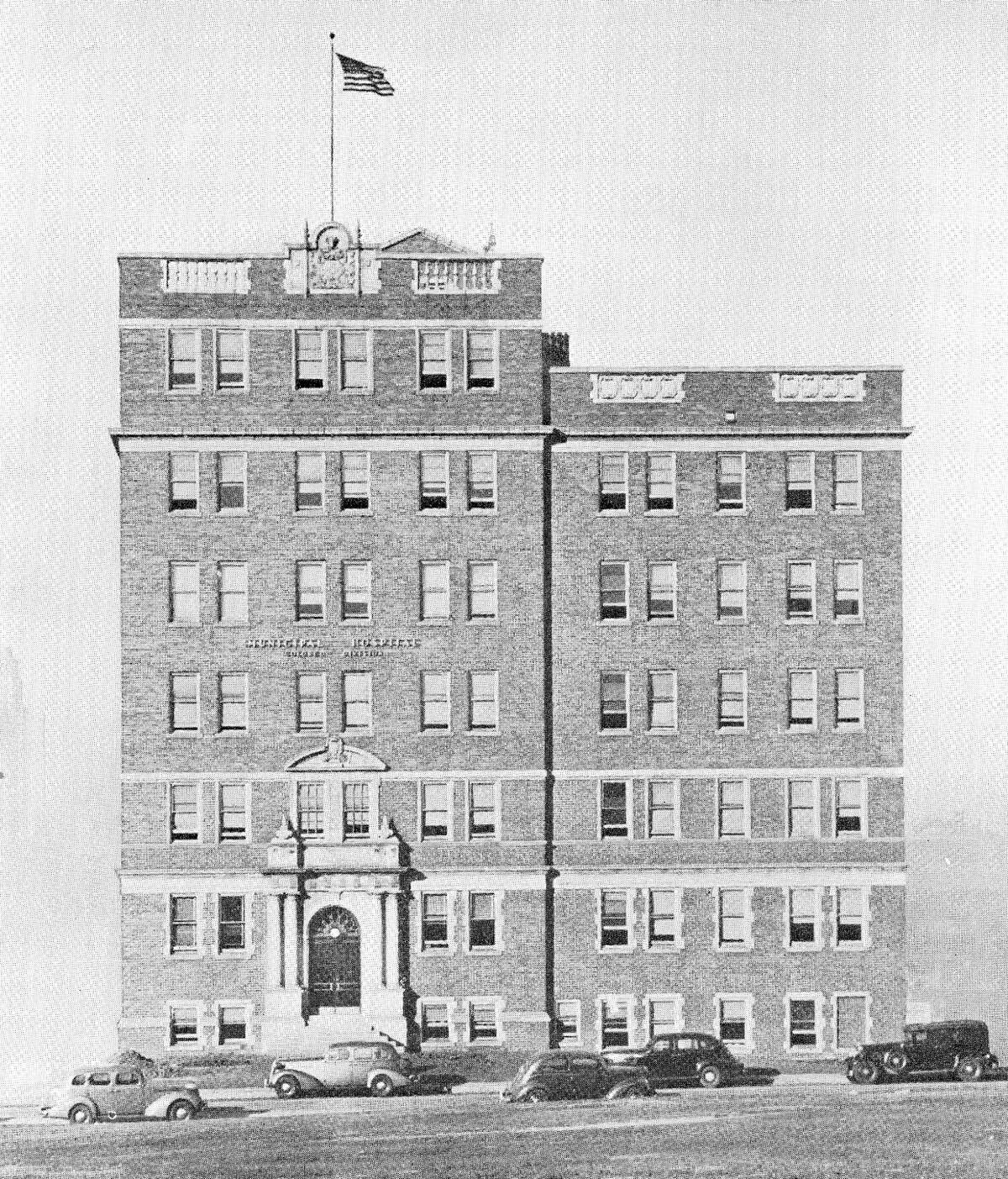 General Hospital No. 2 at 22nd Street and Kenwood Avenue.