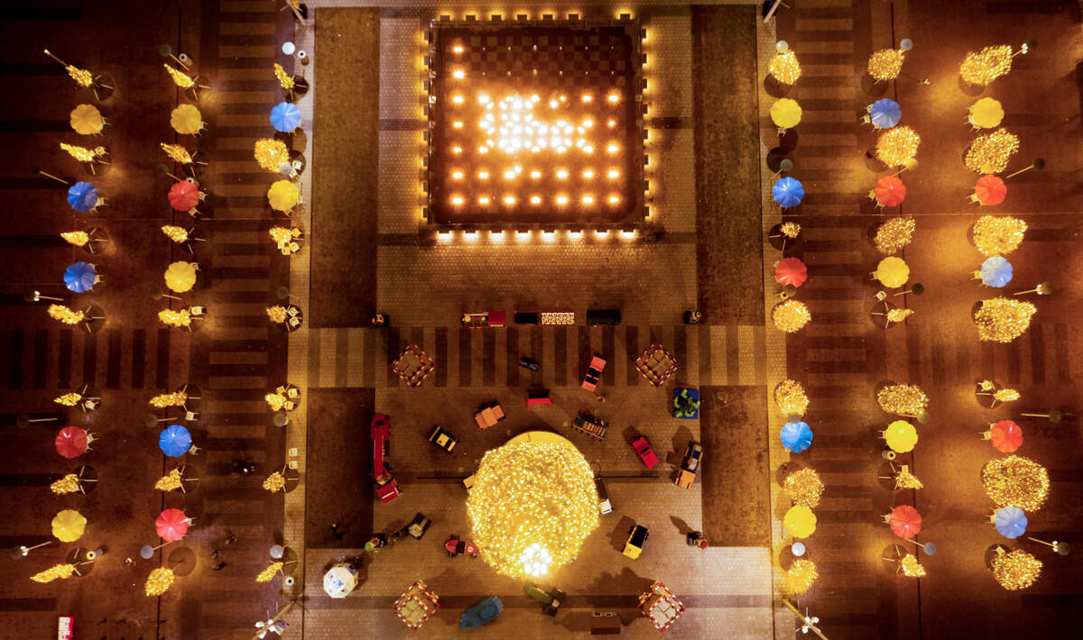 Crown Center is a hub of holiday activity for children and adults. This year it celebrates its 50th year as home to the Mayor’s Christmas Tree and lighting ceremony. The tree is a symbol of the Mayor’s Christmas Tree Fund, which is dedicated to assisting the people of Kansas City during the holiday season.