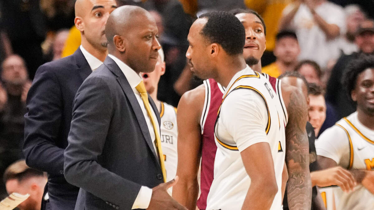 Missouri Tigers men’s basketball coach Dennis Gates, left, found a winner in former standout Indiana guard and Kansas City native Tamar Bates, right.