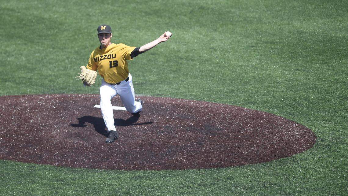 The Seattle Mariners selected Mizzou pitcher Michael Plassmeyer in the fourth round of the 2018 MLB Draft.
