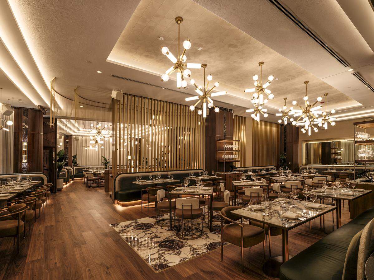 1587 Prime has an upstairs dining room and seats nearly 240 people between its two floors.