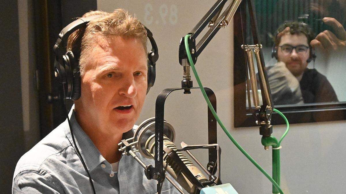 “Up to Date” host Steve Kraske will soon be broadcasting from a new studio.
