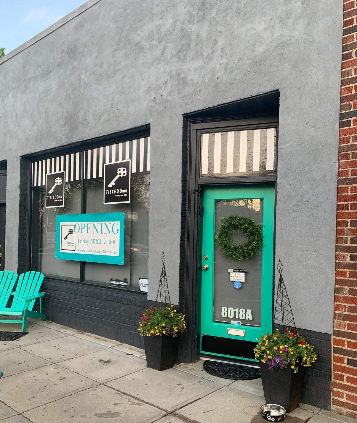 Tilted Door Gallery and Gifts opened in Johnson County April 21.