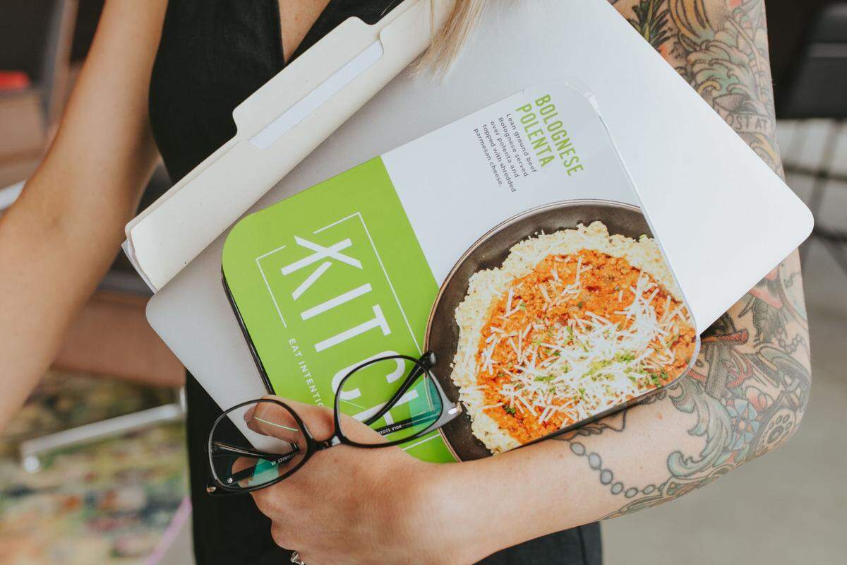 Kitch customers can walk in to pick up items or sign up for weekly subscription for pickup or delivery.