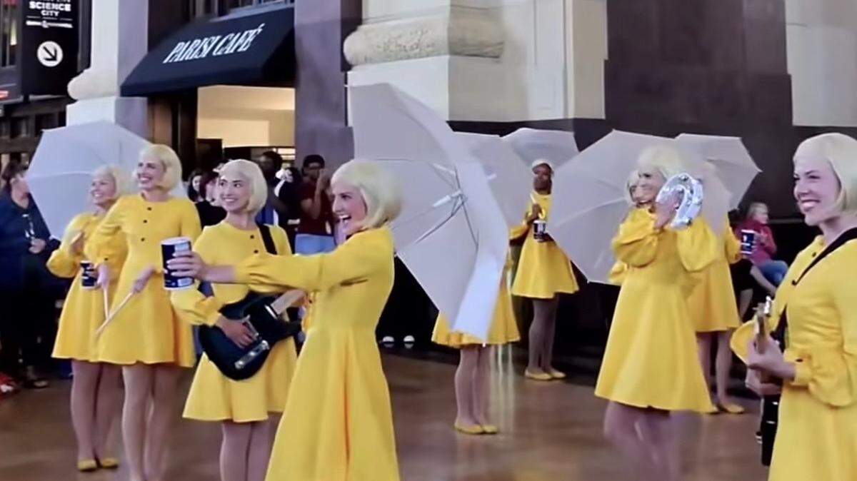A “flash mob” of Morton Salt Girls at Union Station in May left Kansas City social media influencers scratching their heads. The event hyped the opening of the new Morton Amphitheater in Riverside, Mo.