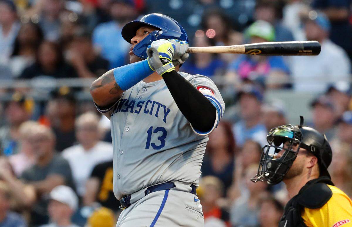 Kansas City Royals catcher Salvador Perez belted a two-run homer to cap a six-run second inning Friday evening at PNC Park.